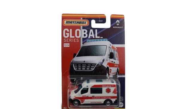 Matchbox Global Series Renault Master Ambulance Matchbox Global Series Renault Master Ambulance