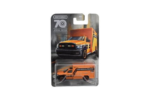 Matchbox 70 Years Special Edition Dodge Ram Ambulance 2019 Matchbox 70 Years Special Edition Dodge Ram Ambulance 2019