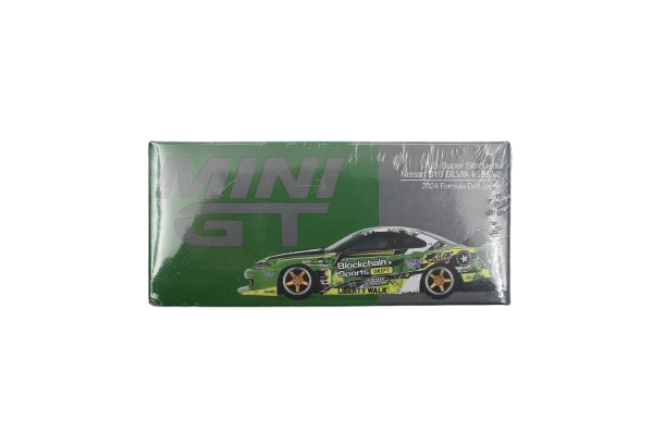 Mini GT LB Super Silhouette Nissan S15 Silvia #555 V2 Mini GT LB Super Silhouette Nissan S15 Silvia #555 V2