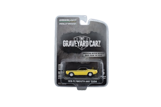 Greenlight Hollywood Graveyard Carz Plymouth AAR Cuda 1970 Greenlight Hollywood Graveyard Carz Plymouth AAR Cuda 1970