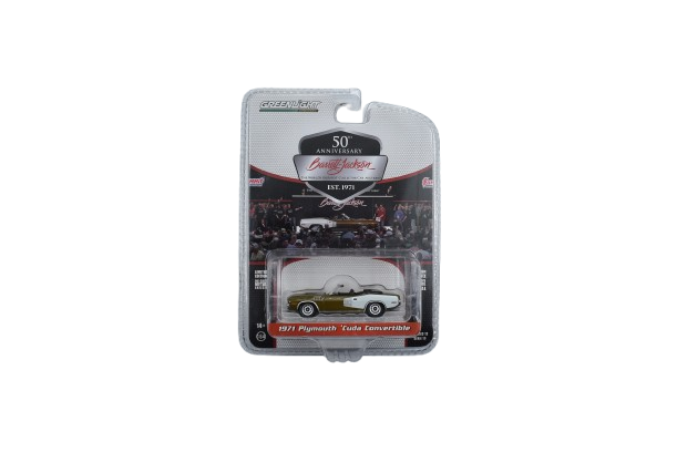 Greenlight Barrett Jackson Plymouth Cuda Convertible 1971 Greenlight Barrett Jackson Plymouth Cuda Convertible 1971