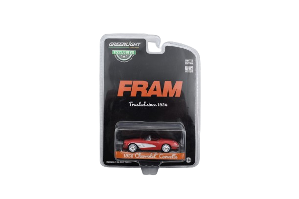 Greenlight Fram Chevrolet Corvette 1958 Greenlight Fram Chevrolet Corvette 1958