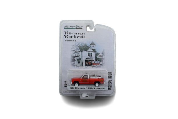 Greenlight Norman Rockwell Chevrolet K20 Scottsdale 1981 Greenlight Norman Rockwell Chevrolet K20 Scottsdale 1981