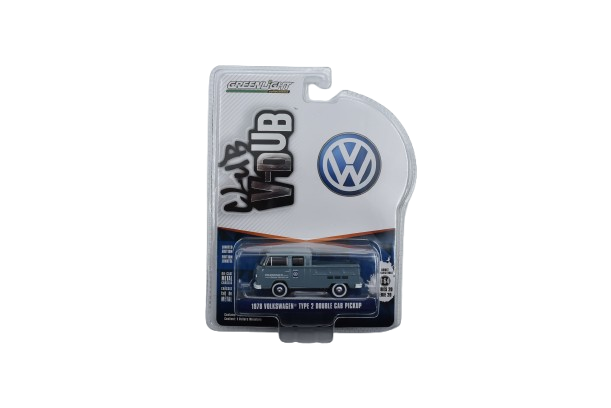 Greenlight Club V-Dub Volkswagen Combi Type 2 Double Cab Pickup 1978 Greenlight Club V-Dub Volkswagen Combi Type 2 Double Cab Pickup 1978