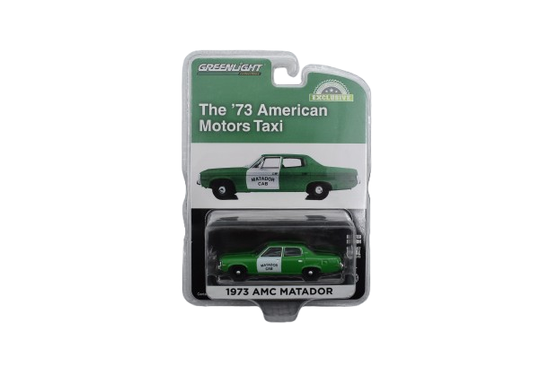 Greenlight The 73 American Motors Taxi AMC Matador 1973 Green Greenlight The 73 American Motors Taxi AMC Matador 1973 Green