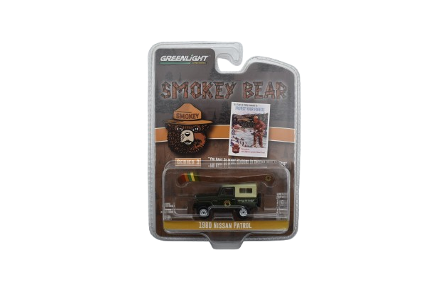 Greenlight Smokey Bear Nissan Patrol 1980 Greenlight Smokey Bear Nissan Patrol 1980