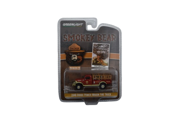 Greenlight Smokey Bear Dodge Power Wagon Fire Truck 1946
