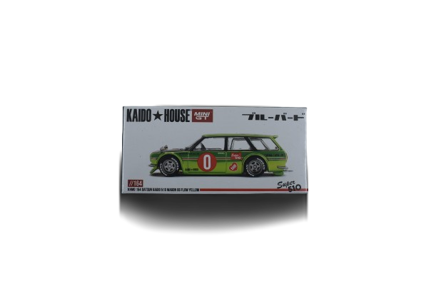 Kaido House Datsun Kaido 510 Wagon OG Flow Yellow Kaido House Datsun Kaido 510 Wagon OG Flow Yellow