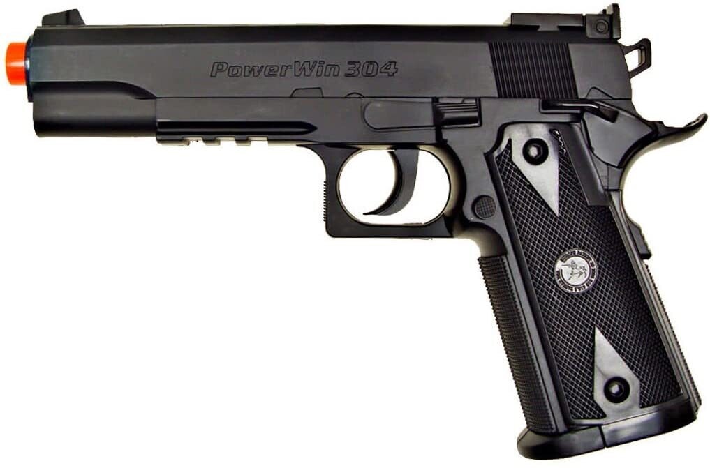 Tactical 1911 Ris Rail NonBlowback CO2 powered pistol