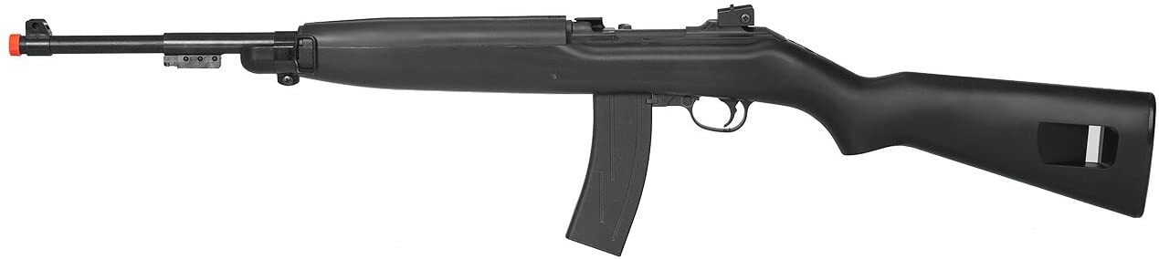 WWII Spring Action M1 Carbine Airsoft Sniper Rifle Gun w/Black Finish