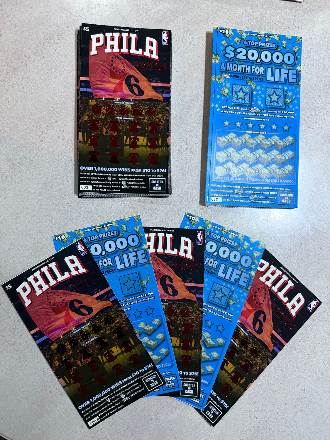 🎟️ Another Round of Lotto Tickets! 🎟️