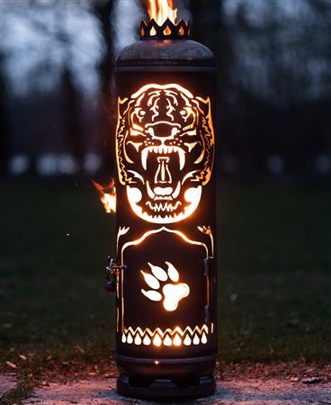 Feuerstelle Tigerkopf Feuerstelle Tigerkopf