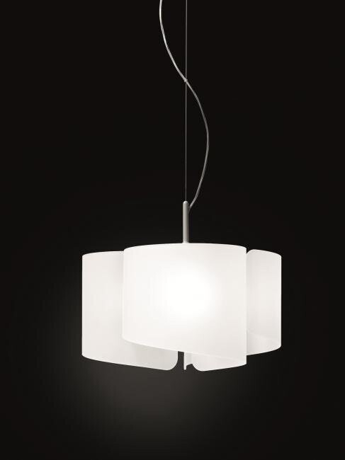 PAPIRO SOSPENSIONE 3 LUCI - SELENE ILLUMINAZIONE PAPIRO SOSPENSIONE 3 LUCI - SELENE ILLUMINAZIONE, COLORE: BIANCO SATINATO