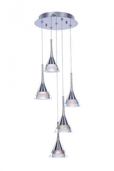 GIOIELLO SOSPENSIONE 5 LUCI - ILLUMINATI