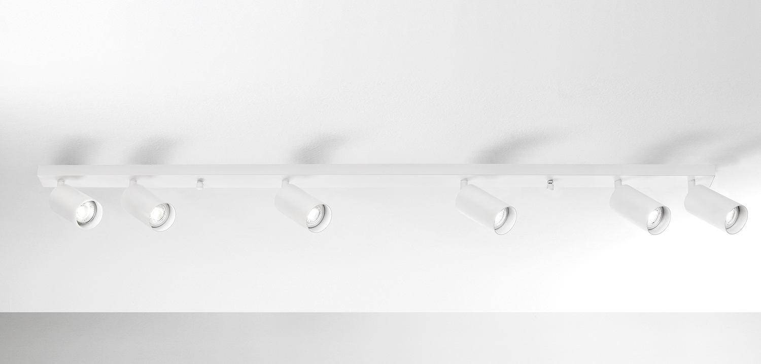 SIMPLIE PLAFONIERA 6 LUCI- ISYLUCE SIMPLIE PLAFONIERA 6 LUCI- ISYLUCE, COLORE: BIANCO