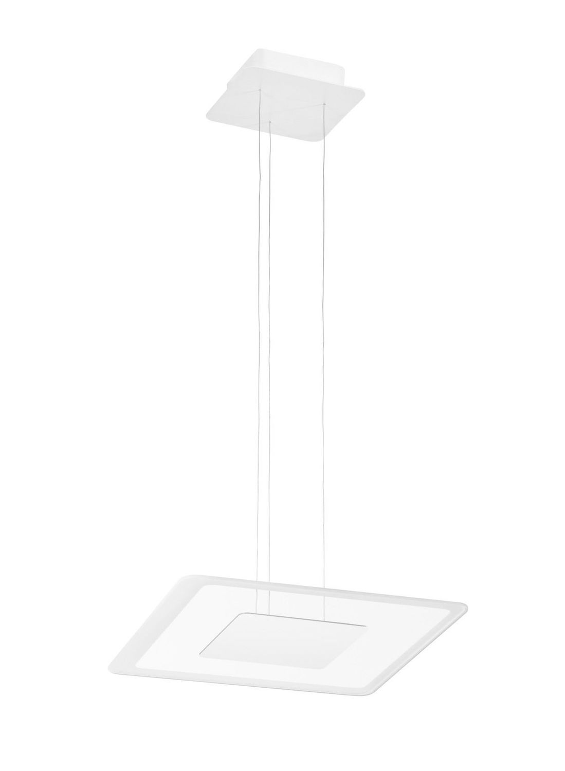 ARUBA P SOSPENSIONE PICCOLA - LINEA LIGHT, COLORE ELEMENTO CENTRALE: BIANCO