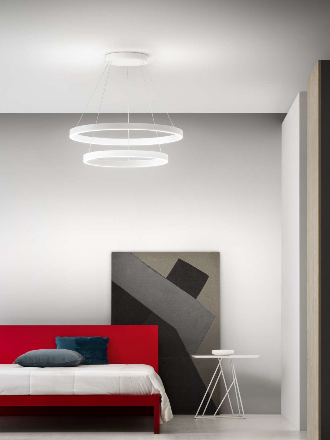 CRISEIDE D.80 CM - GEA LUCE, COLORE: BIANCO