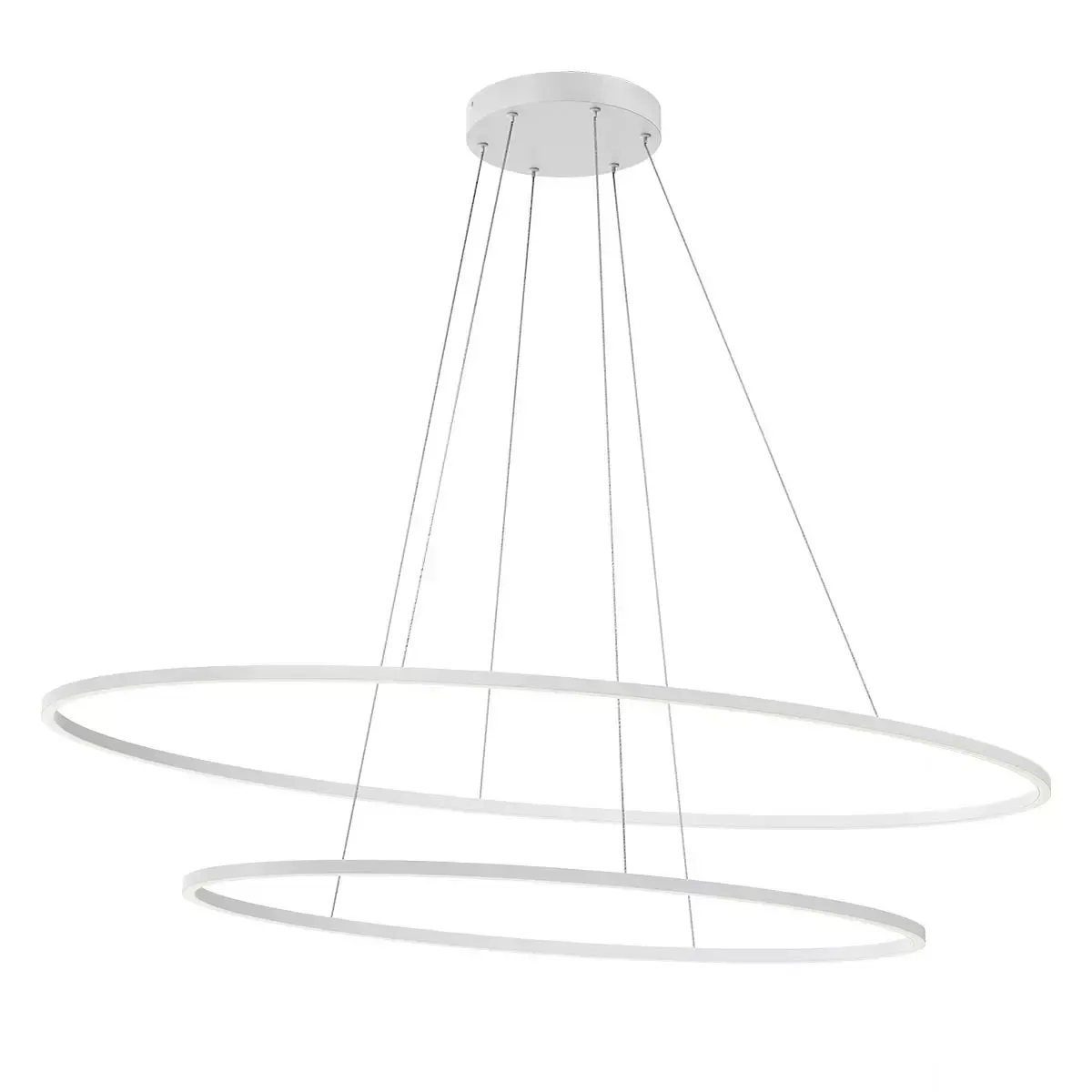 LEO SOSPENSIONE DOPPIA 130 CM - REDO GROUP LEO SOSPENSIONE DOPPIA 130 CM - REDO GROUP, COLORE: BIANCO