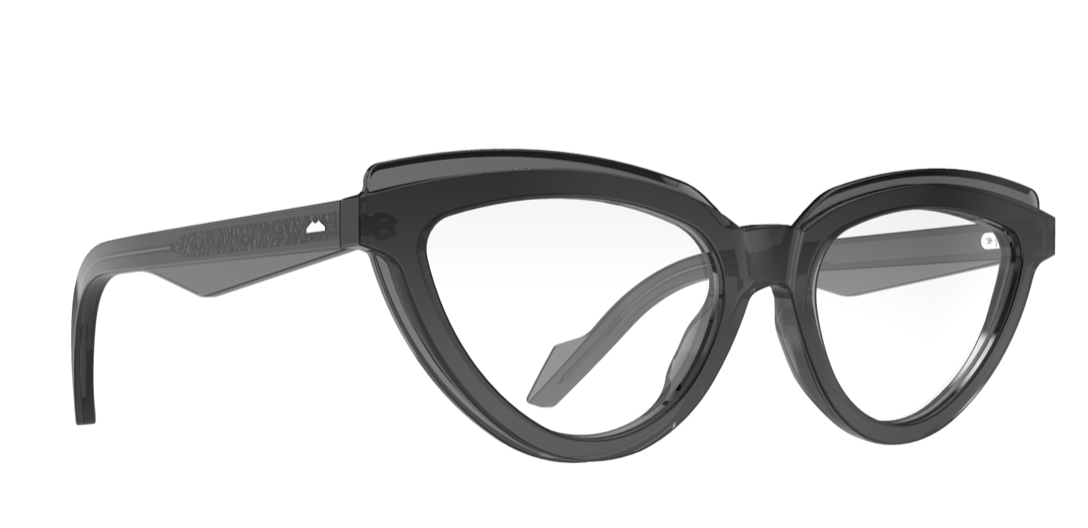 Occhiale Vista GLOSS GL02 BLACK - ORIGINAL VINTAGE