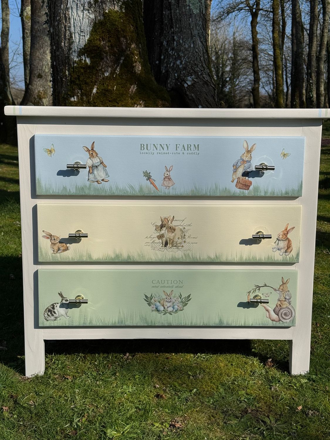 Commode Histoire de petits Lapins