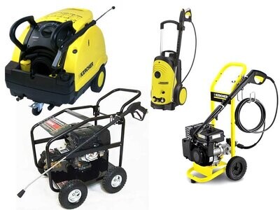 Pressure Washers (Cold and Hot)