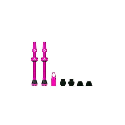 MUC-OFF KIT VALVULAS PREMIUM V2 ROSA 48MM