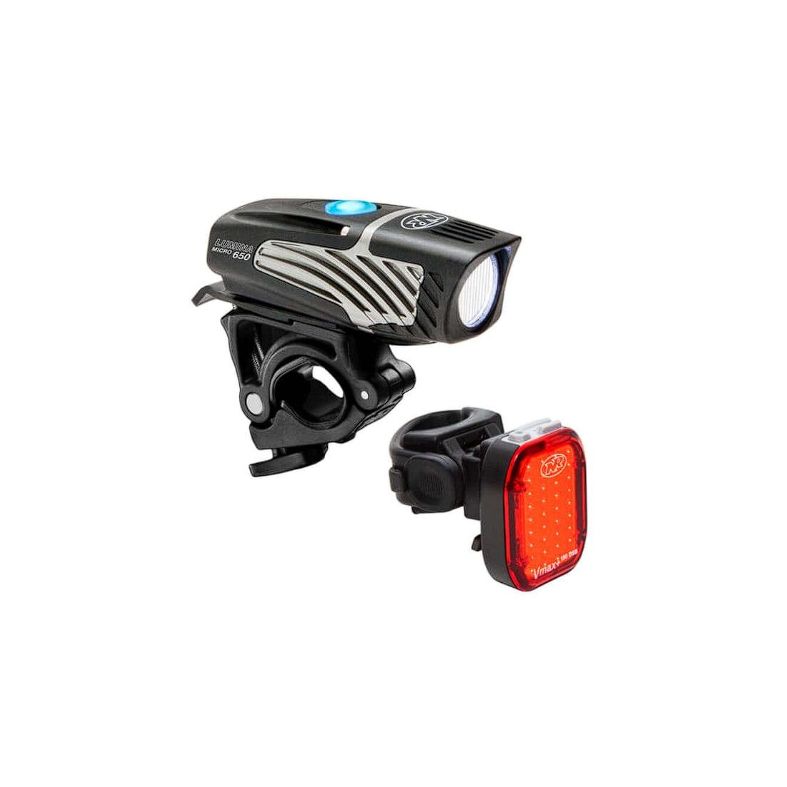 COMBO NITERIDER LUMINA MICRO 650 LUMENES + VMAX + 150