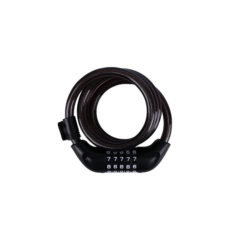 CANDADO NEGRO COMBINACIÓN ROCKBROS BICICLETA