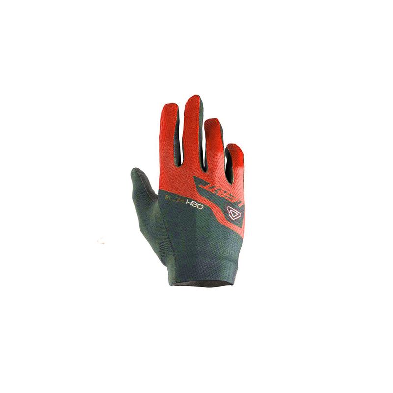 GUANTES LEATT MTB 1.0 GRIS CON ROJO T/L