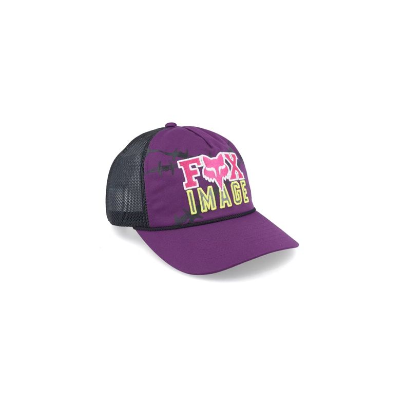 GORRA FOX BARB WIRE MORADO