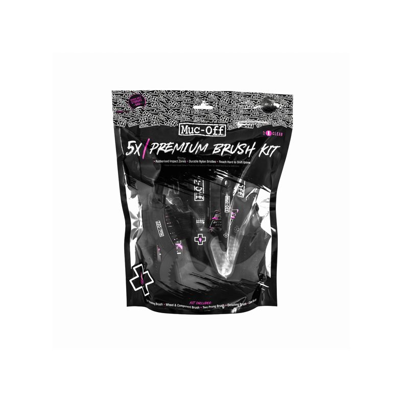 KIT CEPILLOS PREMIUM 5 EN 1 MUC-OFF