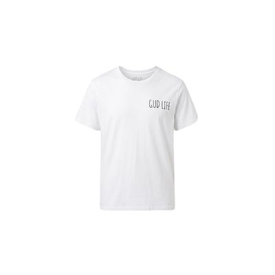 PLAYERA GUD LIFE MINIMALISTA MANGA CORTA