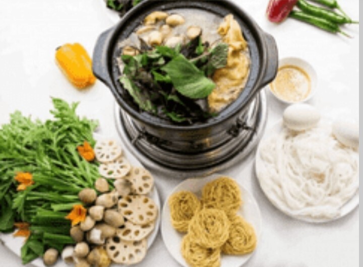 Lẩu dê tiềm thuốc bắc