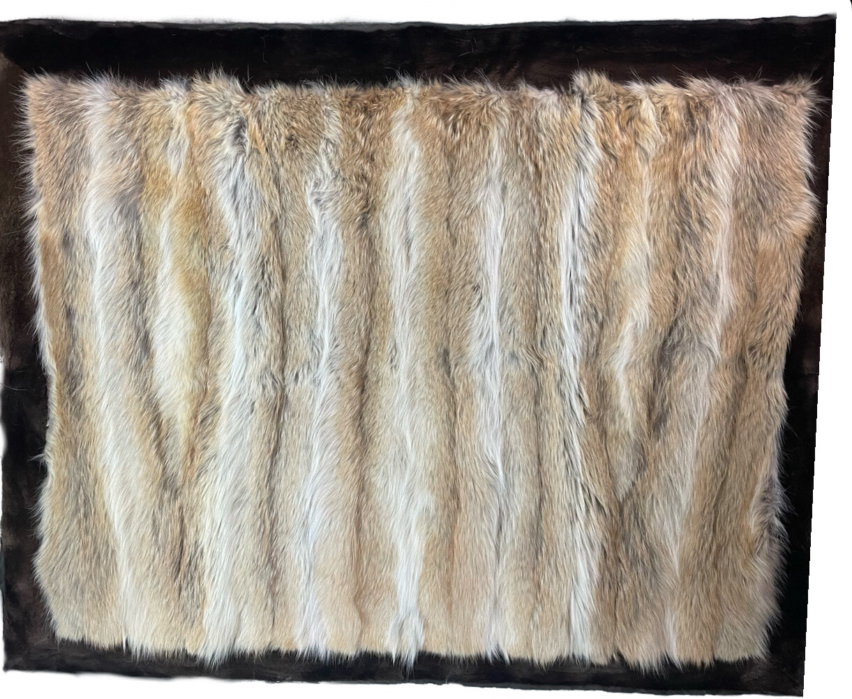 Services de Transformation de vos manteaux de fourrure naturelle en Couverture