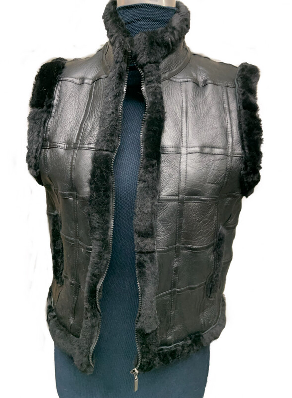 Veste en mouton style Rebelle