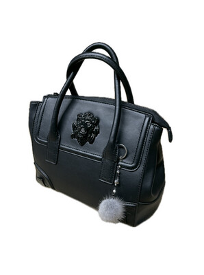 Pompon Porte-clés en vison et breloques