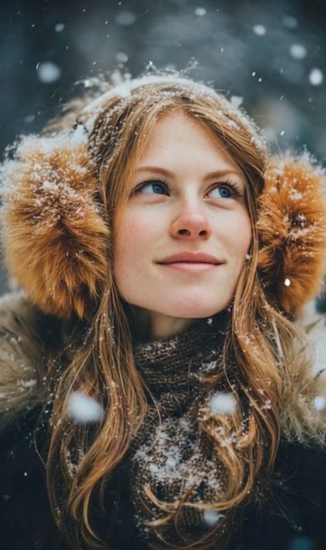 Cache oreilles en fourrure