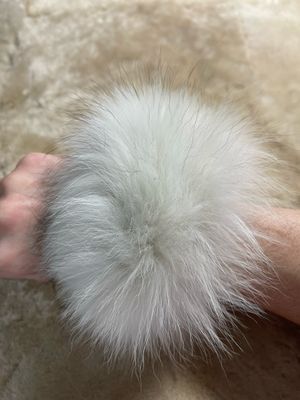 Bracelet slap en fourrure