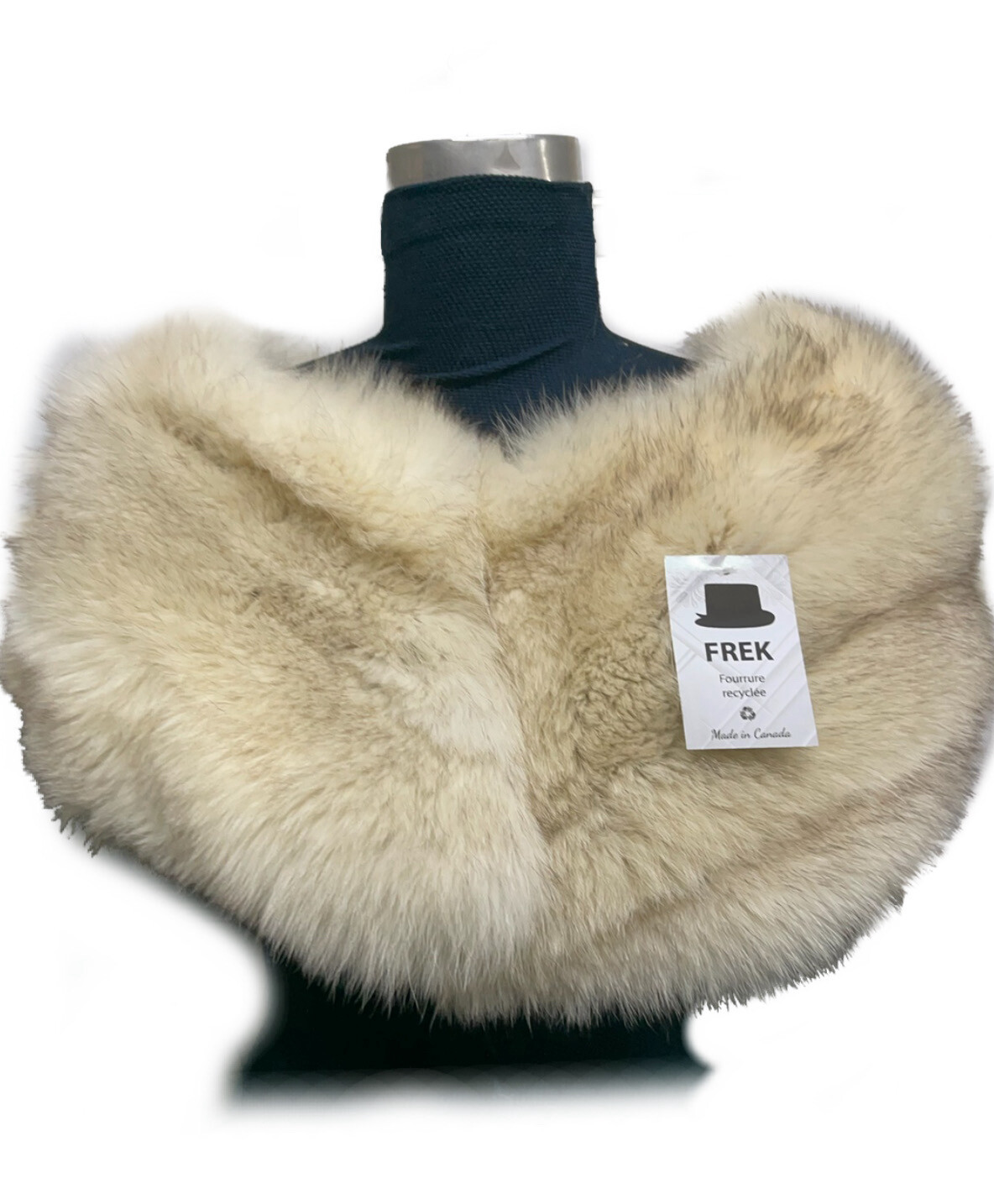 Étole en fourrure de renard