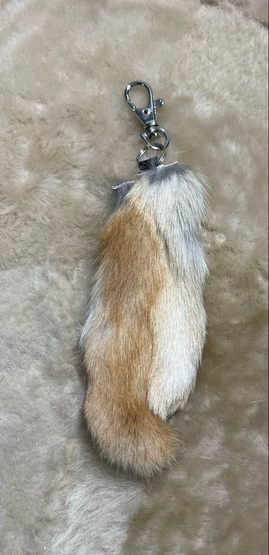 Porte clés en pattes de renard