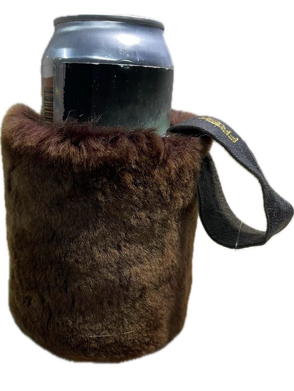 Porte canne en fourrure