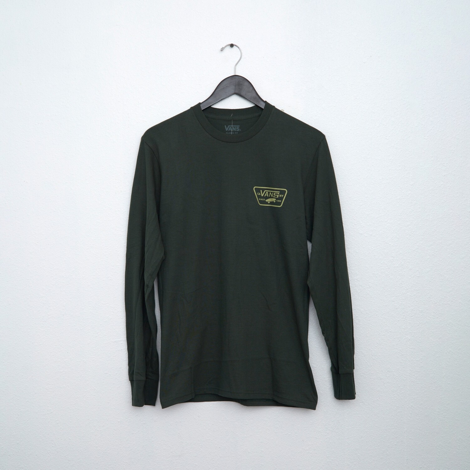 Vans Back Patch Longsleeve Tee Forest