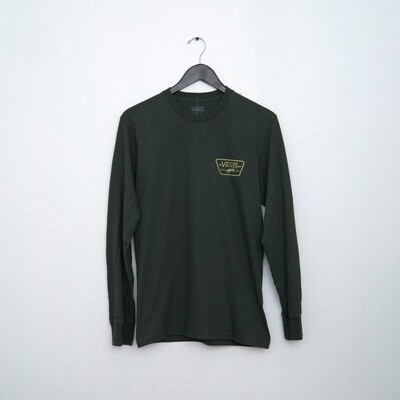 Vans Back Patch Longsleeve Tee Forest