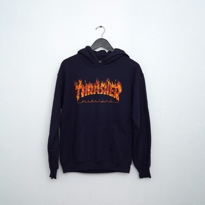Thrasher Inferno Hoodie Navy