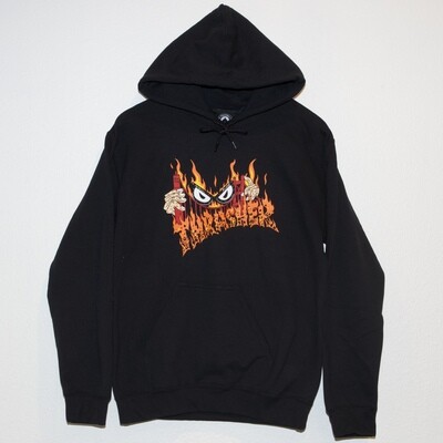Thrasher Sucka Free Neckface Hoodie Black