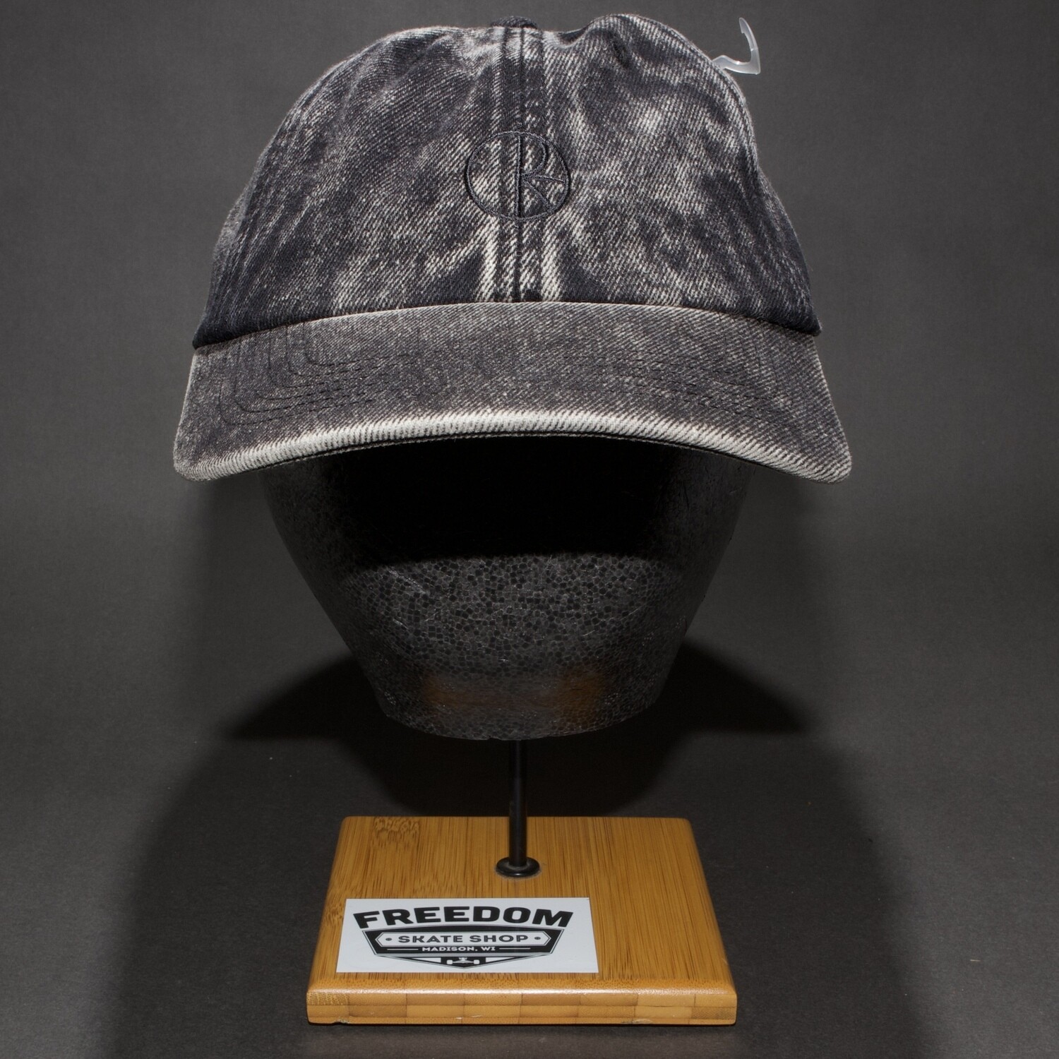 Polar Stroke Logo Denim Cap Dark Acid