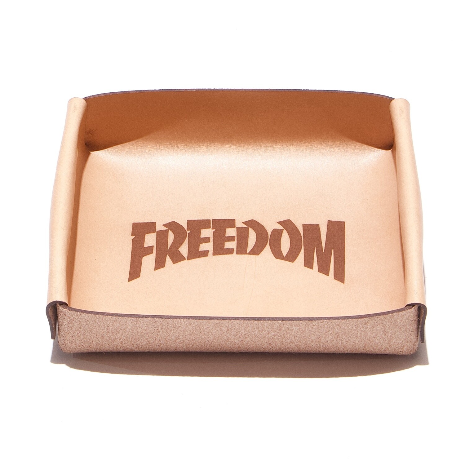 Freedom Leather Tray Thrasher Font Logo