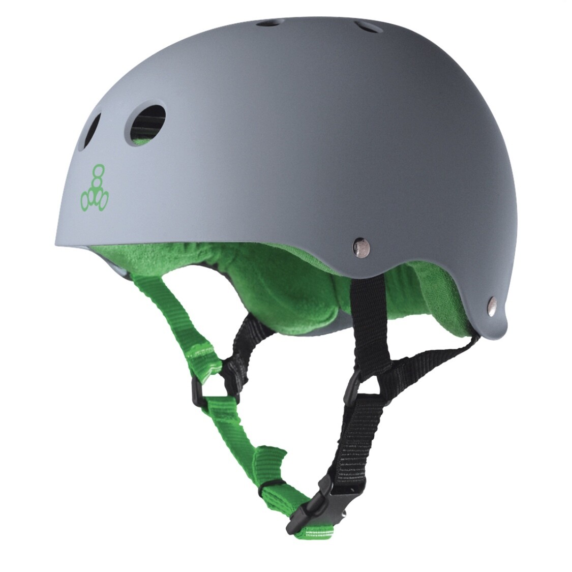 Triple Eight Helmet Grey/Green