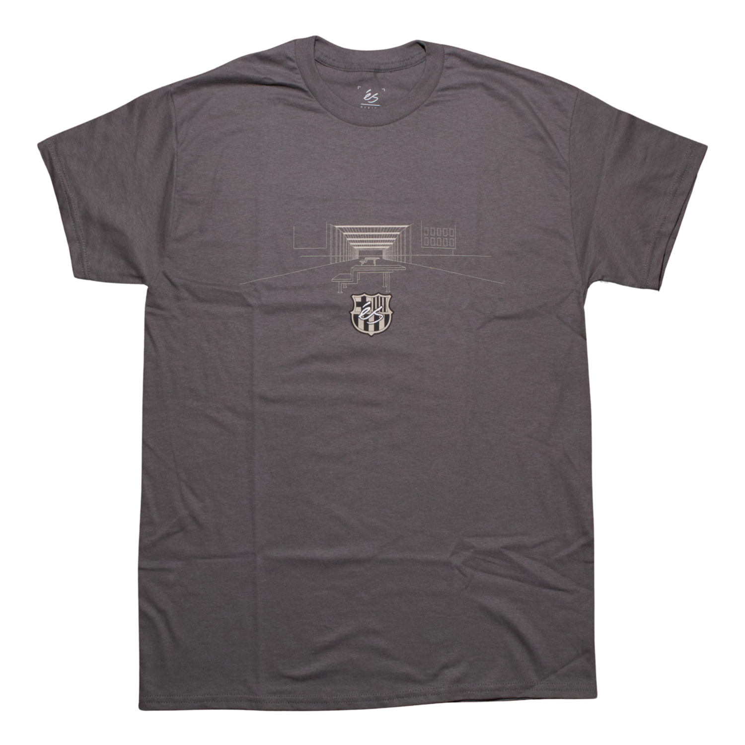 Es Sants Tee Charcoal