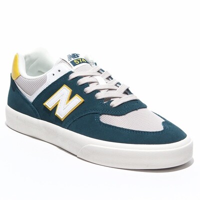 New Balance Numeric 574 Vulc Blue Yellow